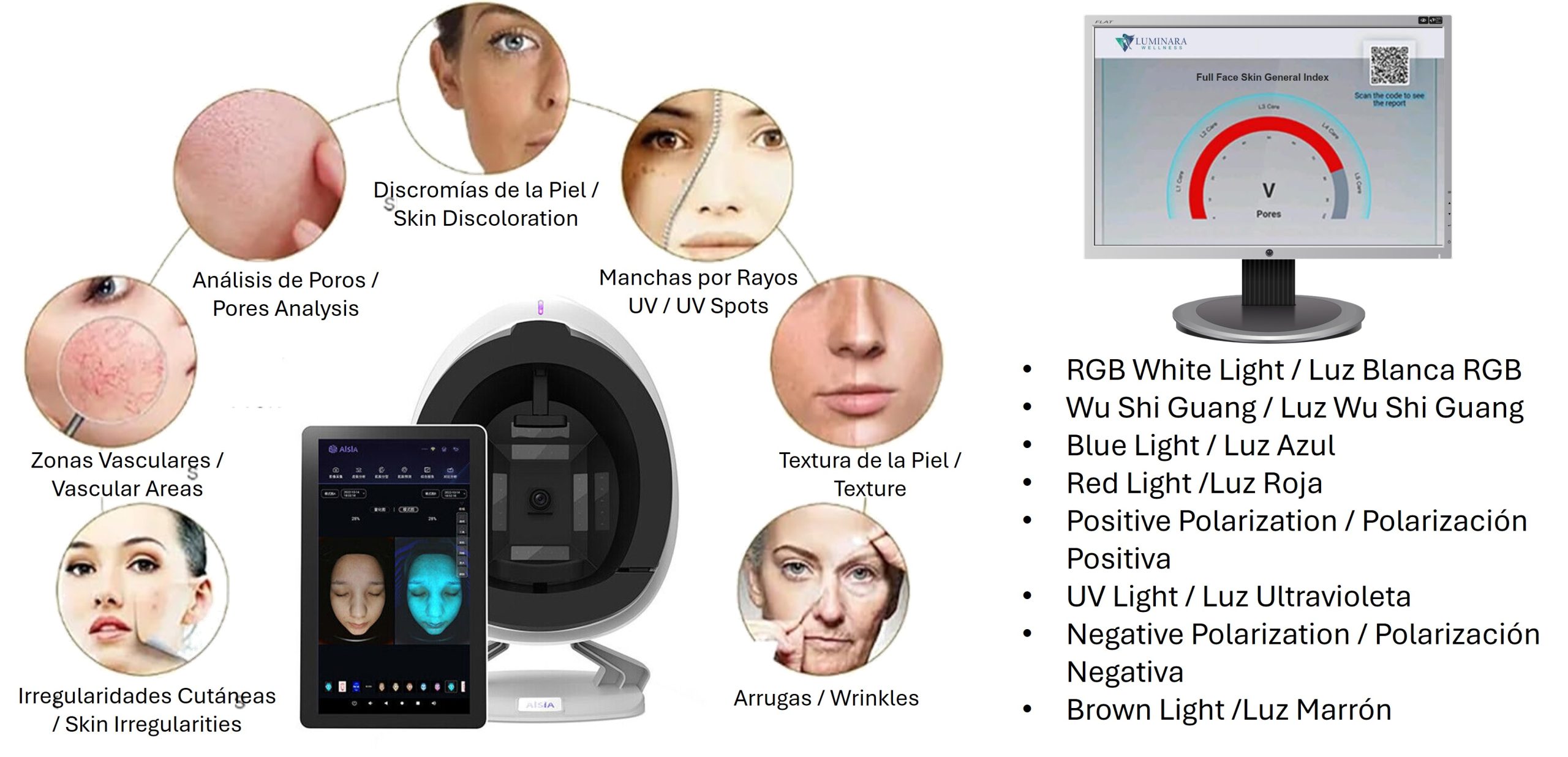 AI Skin Analysis Machine