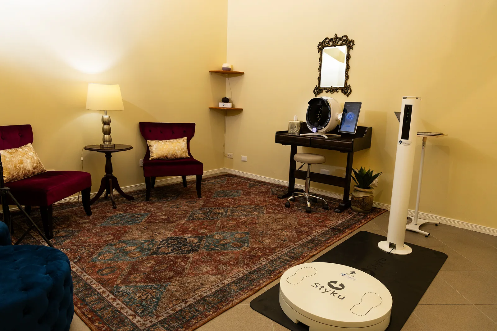Luminara diagnostic and STYKU room